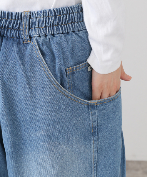ANGLAN(アングラン)の「ANGLAN / アングラン Pit Pocket Dart Chino Balloon Pan(チノパンツ・レディース・ブルー/ベージュ・FREE)」の14枚目の写真