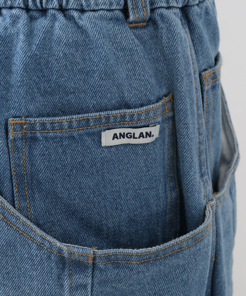 ANGLAN(アングラン)の「ANGLAN / アングラン Pit Pocket Dart Chino Balloon Pan(チノパンツ・レディース・ブルー/ベージュ・FREE)」の15枚目の写真