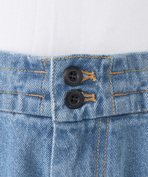 ANGLAN(アングラン)の「ANGLAN / アングラン Pit Pocket Dart Chino Balloon Pan(チノパンツ・レディース・ブルー/ベージュ・FREE)」の19枚目の写真