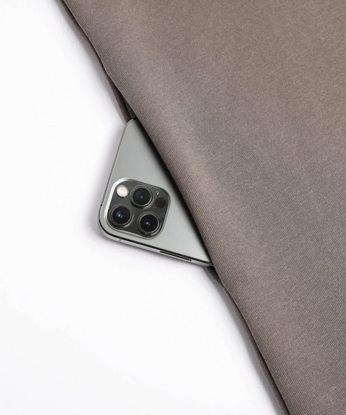 La-gemme（ラジェム）の「裏起毛スウェットロングワンピース（ワンピース・レディース・ブラック/グレー/モカ/オートミール・フリー）」の8枚目の写真