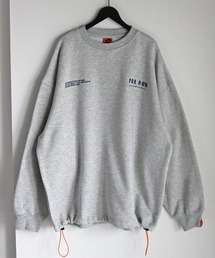 【FOXRUN/フォックスラン】 Two Point Embroidery Fleece Sweatshirt