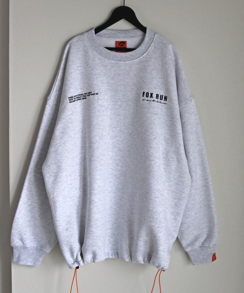 【セール】【FOXRUN/フォックスラン】 Two Point Embroidery Fleece Sweatshirt（スウェット）｜COURO（コウロ） 7,194円