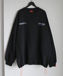 【FOXRUN/フォックスラン】 Two Point Embroidery Fleece Sweatshirt