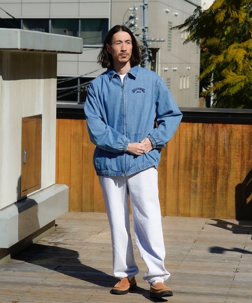 BILLABONG(ビラボン)の「BILLABONG メンズ 【INDIGO COLLECTION】 DENIM ZIP COATCH ジャケット 【2025年春夏モデル】/ビラボンデニムコーチジャケット(ブルゾン・メンズ・インディゴブルー/ブルー・X-LARGE/LARGE/MEDIUM)」の3枚目の写真