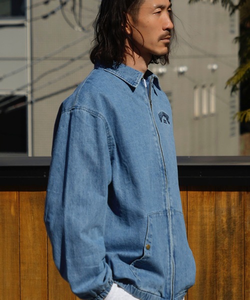 BILLABONG(ビラボン)の「BILLABONG メンズ 【INDIGO COLLECTION】 DENIM ZIP COATCH ジャケット 【2025年春夏モデル】/ビラボンデニムコーチジャケット(ブルゾン・メンズ・インディゴブルー/ブルー・X-LARGE/LARGE/MEDIUM)」の7枚目の写真