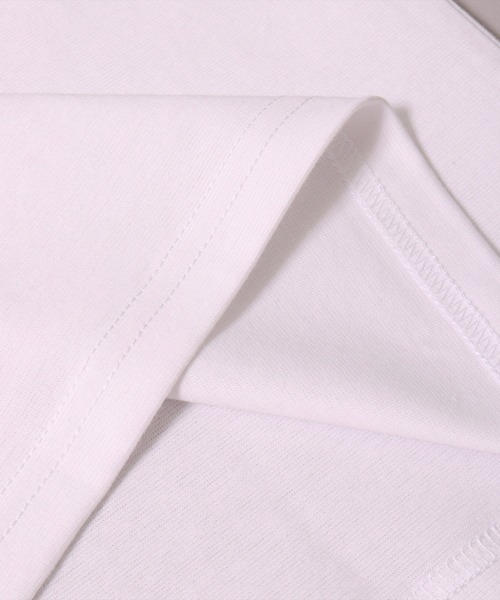 LUXE/R GOLF(ラグジュ ゴルフ)の「(RM)【LUXE/R GOLF】ストレッチ スムース 切り替え 配色 モックネック 長袖 Tシャツ(Tシャツ/カットソー・メンズ・ブラック系/ホワイト系・L/XL/M)」の12枚目の写真