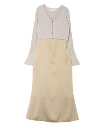 LAGUNAMOON | シアーデザインカーデセットキャミワンピース(ワンピース)