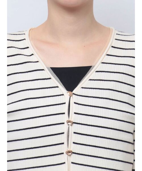 シアーデザインカーデセットキャミワンピース（ワンピース  