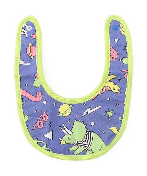 BREEZE（ブリーズ）の「リバーシブルスタイ　マイファーストブリーズ（スタイ/よだれかけ・キッズ・レッド/イエロー/ブラック/アイボリー/オレンジ/レインボー/ミント/ロイヤルブルー・80）」の5枚目の写真