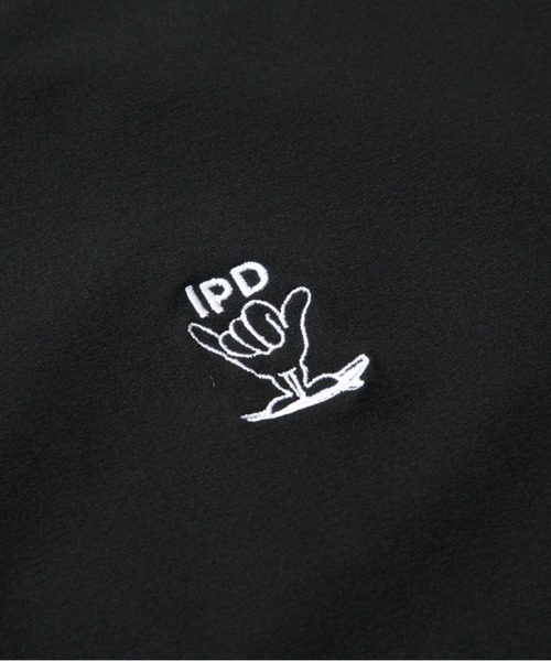 IPD（アイピーディー）の「【IPD】 SHAKA EVERY DAY EMBROIDERD RASH SS シャカ エブリデイ エンブロイダードラッシュショートスリーブ（Tシャツ/カットソー・メンズ・ブラック/ホワイト・MEDIUM/LARGE/X-LARGE）」の4枚目の写真