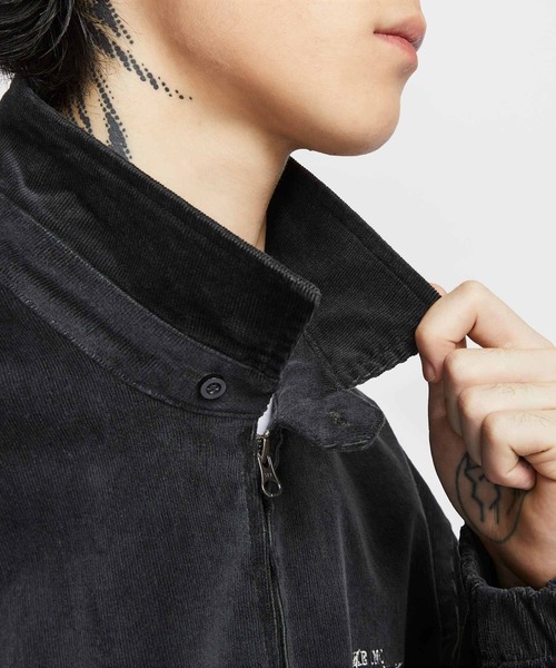 NIKE(ナイキ)の「ナイキ メンズ ハリントン ジャケット / Nike Sportswear Men's Harrington Jacket HV4774-045 Off Noir(ブルゾン・メンズ・ブラック系その他・2XL/L/M/S/XL)」の10枚目の写真