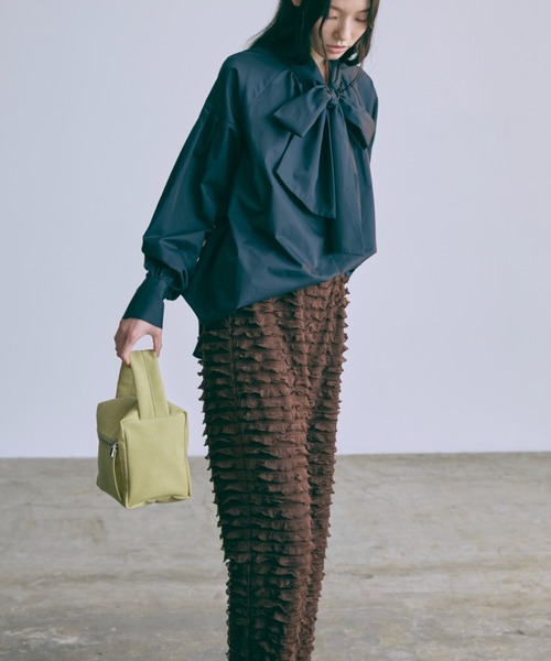 EN NEUME(エンノイム)の「Frill Pants(その他パンツ・レディース・ブラウン/ピンク/ブラック・1/0)」の10枚目の写真