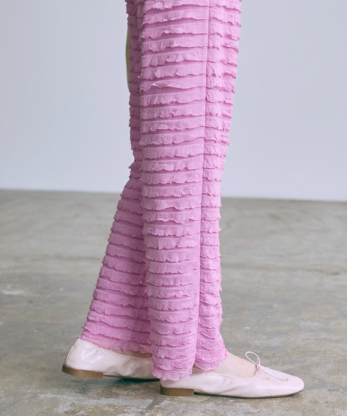 EN NEUME(エンノイム)の「Frill Pants(その他パンツ・レディース・ブラウン/ピンク/ブラック・1/0)」の20枚目の写真