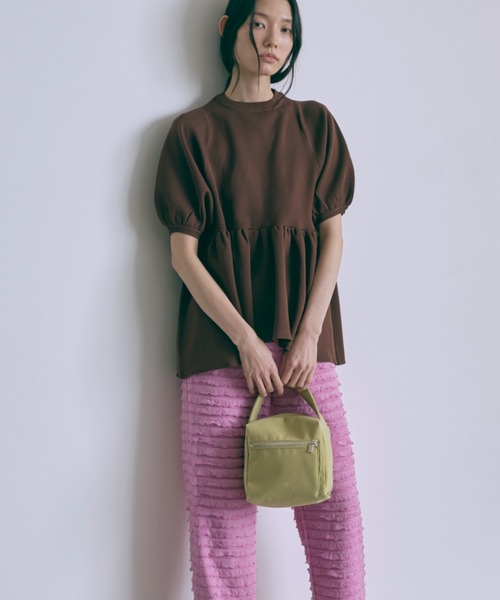 EN NEUME(エンノイム)の「Frill Pants(その他パンツ・レディース・ブラウン/ピンク/ブラック・1/0)」の18枚目の写真