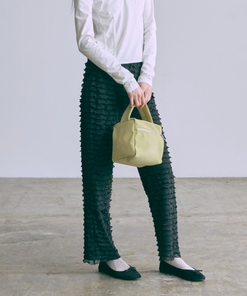 EN NEUME(エンノイム)の「Frill Pants(その他パンツ・レディース・ブラウン/ピンク/ブラック・1/0)」の14枚目の写真