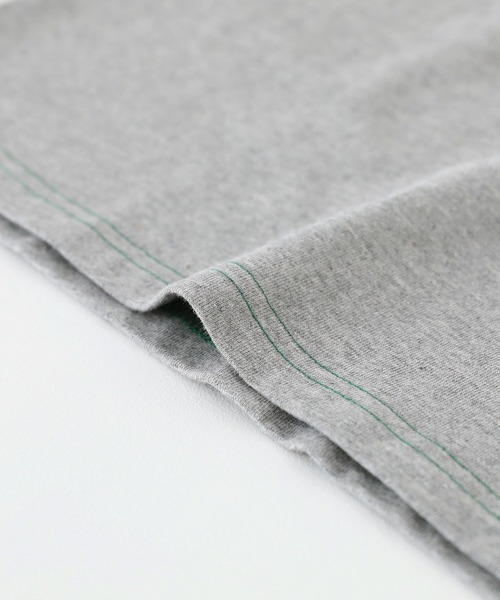 n'OrLABEL（ノアールレーベル）の「配色ステッチロゴ刺繍ロンT（Tシャツ/カットソー・レディース・ホワイト/ブラック/杢グレー・S～Ｍ/3L/L～LL）」の15枚目の写真