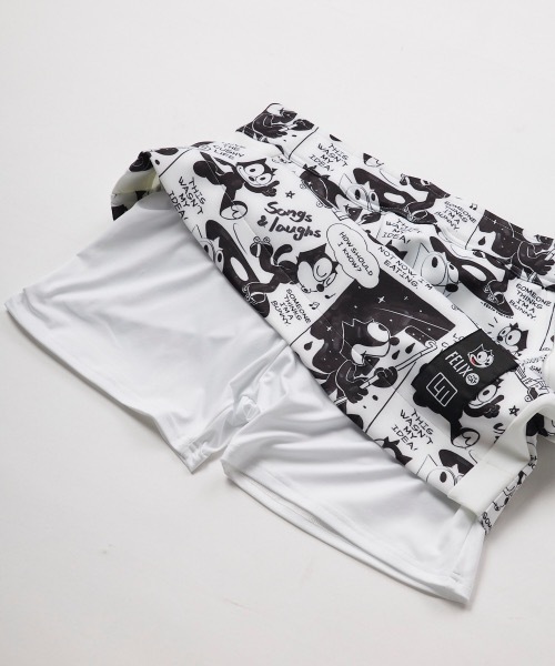 Loudmouth(ラウドマウス)の「【Loudmouth/ラウドマウス】レディースコラボダンボールニットスカート FELIX/フィリックスコラボ企画 ゴルフ(スカート・レディース・ホワイト/ブラック・MEDIUM/LARGE/LL/SMALL)」の9枚目の写真