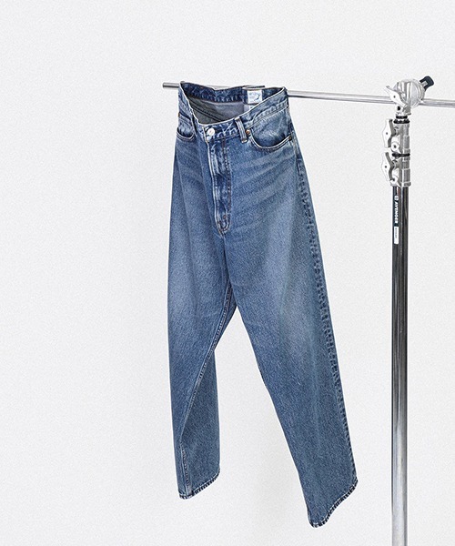 orSlow（オアスロウ）の「Orslow / オアスロウ： 別注 101 DAD'S FIT DENIM PANTS USED：ONLYARK-0-3029[STD]（デニムパンツ・メンズ・ブルー系その他・L/M）」の14枚目の写真