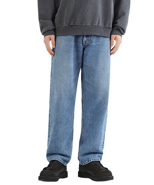 orSlow（オアスロウ）の「Orslow / オアスロウ： 別注 101 DAD'S FIT DENIM PANTS USED：ONLYARK-0-3029[STD]（デニムパンツ・メンズ・ブルー系その他・L/M）」の4枚目の写真