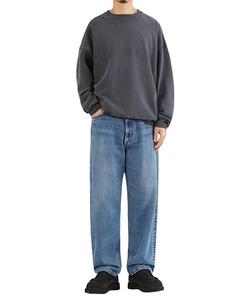 orSlow（オアスロウ）の「Orslow / オアスロウ： 別注 101 DAD'S FIT DENIM PANTS USED：ONLYARK-0-3029[STD]（デニムパンツ・メンズ・ブルー系その他・L/M）」の7枚目の写真