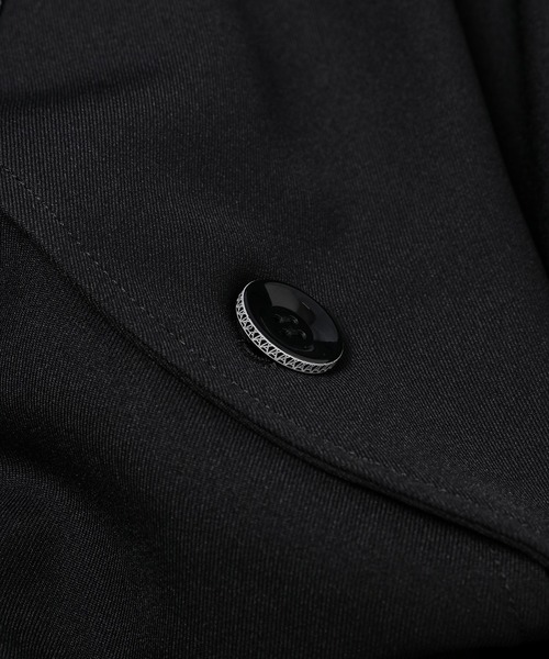 ANREALAGE(アンリアレイジ)の「BALL POLYESTER SOUTIEN COLLAR COAT(その他アウター・メンズ・ブラック・48/46/38)」の7枚目の写真