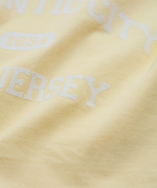 VIS(ビス)の「コンパクトフロッキープリントロゴTシャツ(Tシャツ/カットソー・レディース・ホワイト/ネイビー/イエロー・FREE)」の22枚目の写真