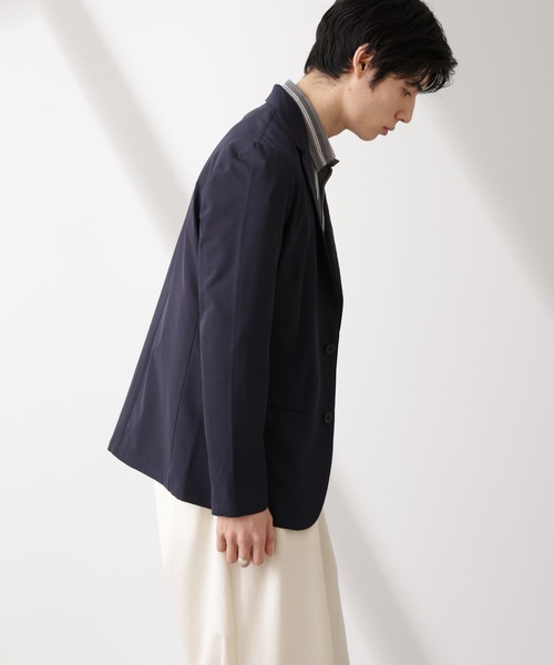NANO universe（ナノユニバース）の「ライトウェイトストレッチ ジャケット（テーラードジャケット・メンズ・ブラック/ネイビー/カーキ・S/M/L/XL）」の15枚目の写真
