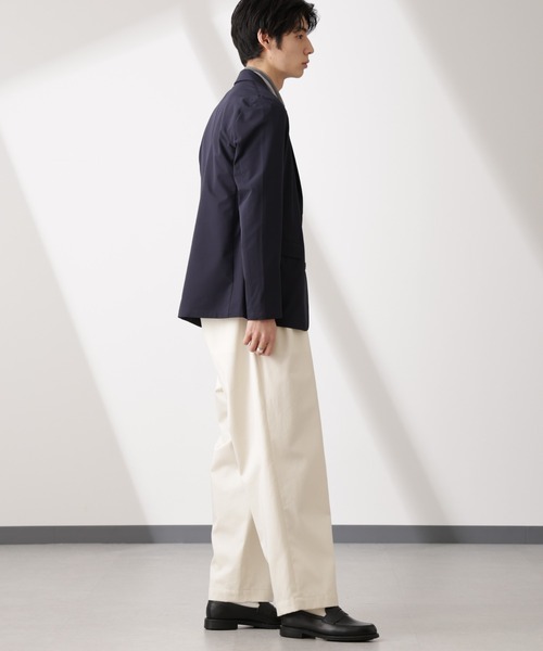 NANO universe（ナノユニバース）の「ライトウェイトストレッチ ジャケット（テーラードジャケット・メンズ・ブラック/ネイビー/カーキ・S/M/L/XL）」の11枚目の写真