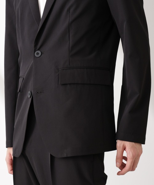 NANO universe（ナノユニバース）の「ライトウェイトストレッチ ジャケット（テーラードジャケット・メンズ・ブラック/ネイビー/カーキ・S/M/L/XL）」の6枚目の写真