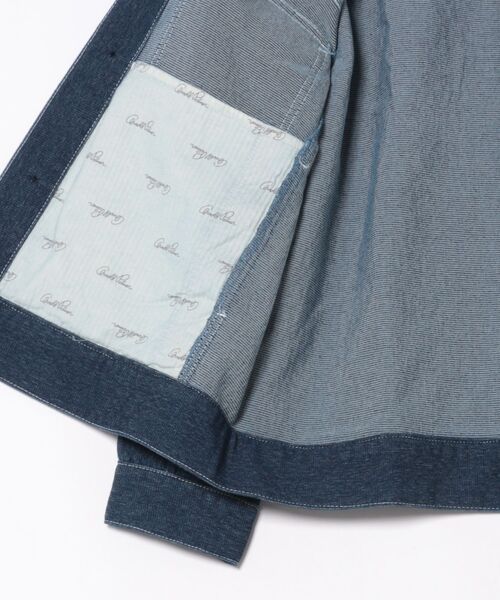 Arnold Palmer（アーノルドパーマー）の「エアーデニム シェア CPO シャツジャケット（デニムジャケット・レディース・ブルー/インディゴブルー/ブラック/グレー・M/S/LL/L/XS）」の6枚目の写真