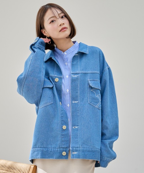 エアーデニム シェア CPO シャツジャケット（デニムジャケット