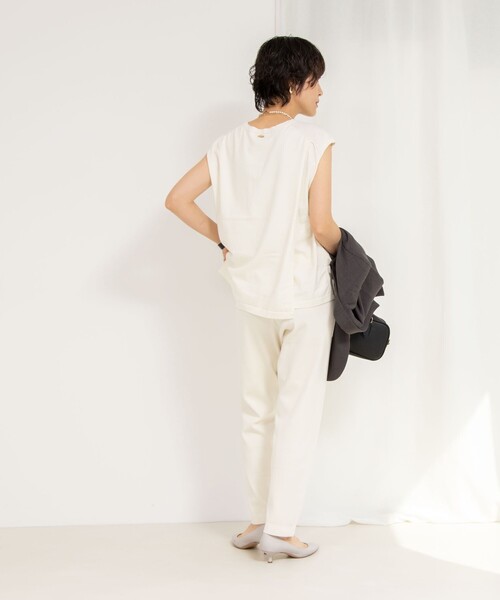 Rie Miller オールインパンツ セール】《セットアップ対応》《手洗い可能》細見えニット