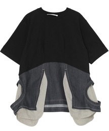 UN3D. | UN3D./アンスリード/HOLE DETAIL T-SH/ホールディテールティーシャツ/5225227011(Tシャツ/カットソー)