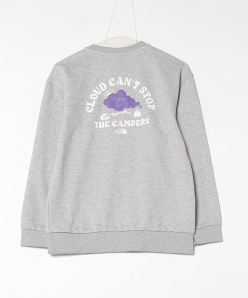 THE NORTH FACE(ザノースフェイス)の「【THE NORTH FACE KIDS】K's CAMP EVERY DAY SWEATSHIRTS(スウェット・レディース・アイボリー/ブラック/グレー・FREE)」の7枚目の写真