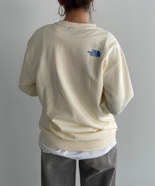 THE NORTH FACE(ザノースフェイス)の「【THE NORTH FACE KIDS】K's CAMP EVERY DAY SWEATSHIRTS(スウェット・レディース・アイボリー/ブラック/グレー・FREE)」の18枚目の写真
