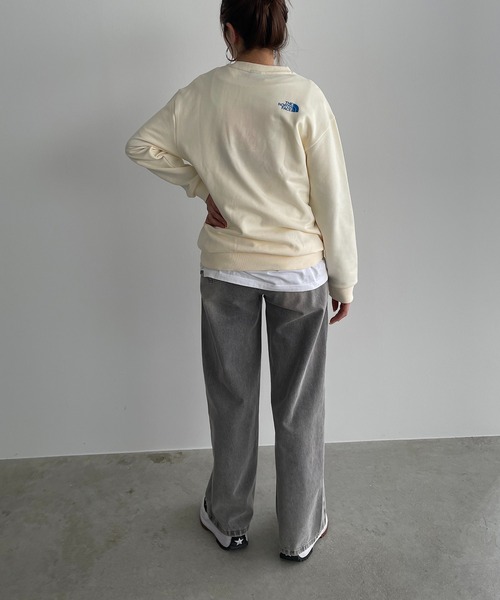 THE NORTH FACE(ザノースフェイス)の「【THE NORTH FACE KIDS】K's CAMP EVERY DAY SWEATSHIRTS(スウェット・レディース・アイボリー/ブラック/グレー・FREE)」の20枚目の写真