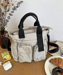 DISCOAT（ディスコート）の「ユーティリティーパフィートートバッグ（トートバッグ）」