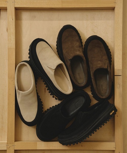 TODAYFUL（トゥデイフル）の「TODAYFUL　Vibramsole Leather Sabot ビブラムソールレザーサボ/12521002（その他シューズ・レディース・ブラック・38/36/37）」の4枚目の写真