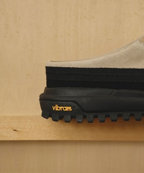 Vibramsole Leather Sabot ブラック 38 TODAYFUL Vibramsole Leather Sabot ビブラムソールレザーサボ