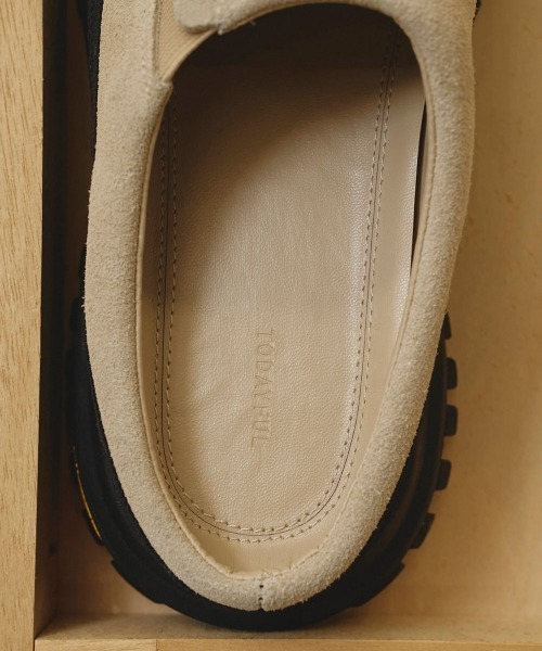 TODAYFUL Vibramsole Leather Sabot ビブラムソールレザーサボ