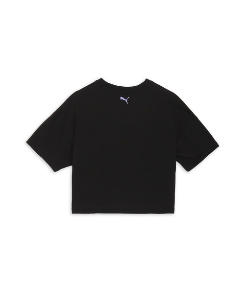 PUMA(プーマ)の「PUMA プーマ ウィメンズ ESS ロゴ ラブ MX グラフィック 半袖 Tシャツ(Tシャツ/カットソー・レディース・オフホワイト/ブラック・MEDIUM/SMALL/X-LARGE/LARGE)」の11枚目の写真