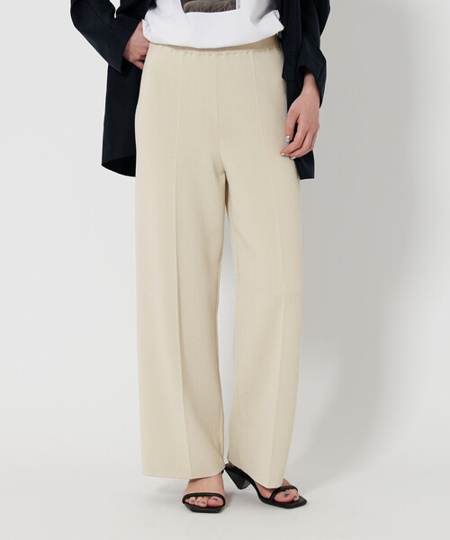 BEAUTY&YOUTH UNITED ARROWS(ビューティーアンドユースユナイテッドアローズ)の「ストレート ニットパンツ -ウォッシャブル-(その他パンツ・レディース・ダークブラウン/ベージュ/ブラック・S/M)」の10枚目の写真