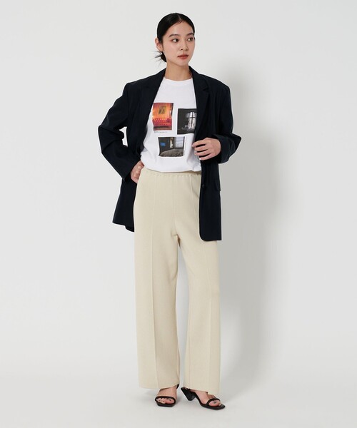BEAUTY&YOUTH UNITED ARROWS(ビューティーアンドユースユナイテッドアローズ)の「ストレート ニットパンツ -ウォッシャブル-(その他パンツ・レディース・ダークブラウン/ベージュ/ブラック・S/M)」の11枚目の写真