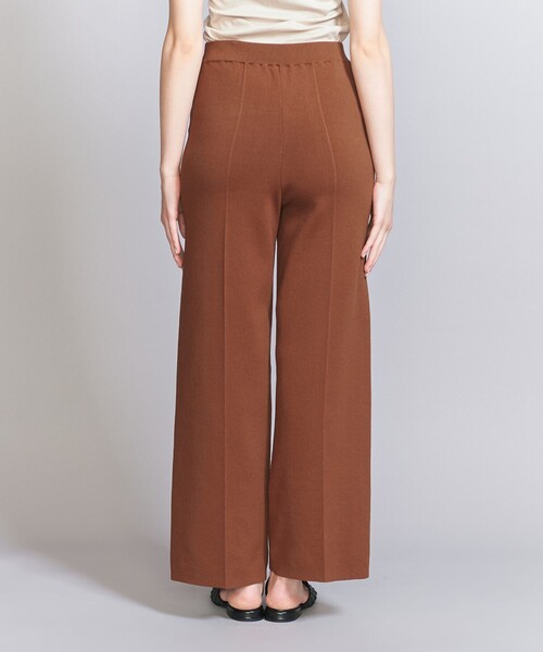 BEAUTY&YOUTH UNITED ARROWS(ビューティーアンドユースユナイテッドアローズ)の「ストレート ニットパンツ -ウォッシャブル-(その他パンツ・レディース・ダークブラウン/ベージュ/ブラック・S/M)」の14枚目の写真