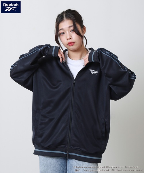 セール】【REEBOK】 トラックジャケット / ジャージ 袖ライン