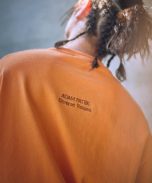 ADAM PATEK(アダムパテック)の「mt9511-basic logo short sleeve T Tシャツ(Tシャツ/カットソー・メンズ・ブラック/ホワイト/パープル/オレンジ・2/1)」の15枚目の写真