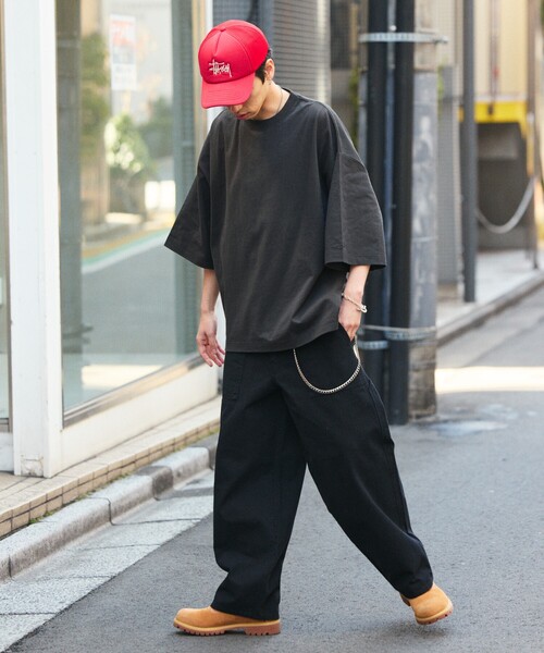 FREAK'S STORE(フリークスストア)の「限定展開 バルーンシルエット ペインターパンツ / ダック / デニム(その他パンツ・メンズ・ライトインディゴブルー/チャコールグレー/ブラック/ダークインディゴブルー・LARGE/SMALL/MEDIUM)」の14枚目の写真