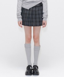 [miseki]Unbalanced flow ミニスカート Unbalanced flow mini skirt（スカート）｜Miseki SEOUL