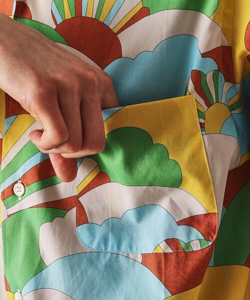 40ct&525(フォーティーカラッツアンドゴーニーゴ)の「70’s プリントシャツ(シャツ/ブラウス・メンズ・ブルー系その他2/ブラウン系1・04/03/02/01)」の8枚目の写真