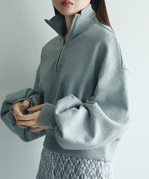 puff zip sweat（スウェット）｜CODE A（コードエー）のファッション